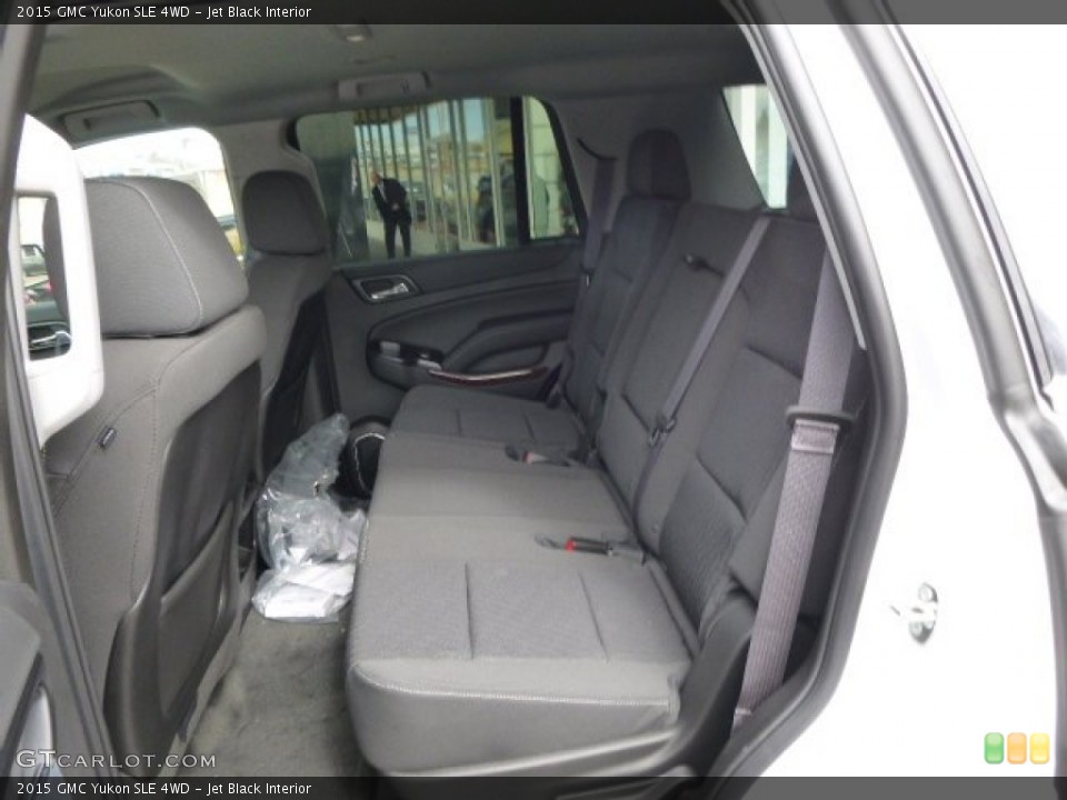 Jet Black Interior Rear Seat for the 2015 GMC Yukon SLE 4WD #91577570