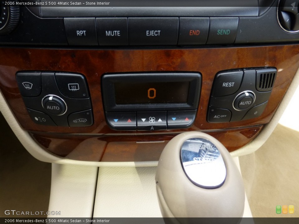 Stone Interior Controls for the 2006 Mercedes-Benz S 500 4Matic Sedan #91577579