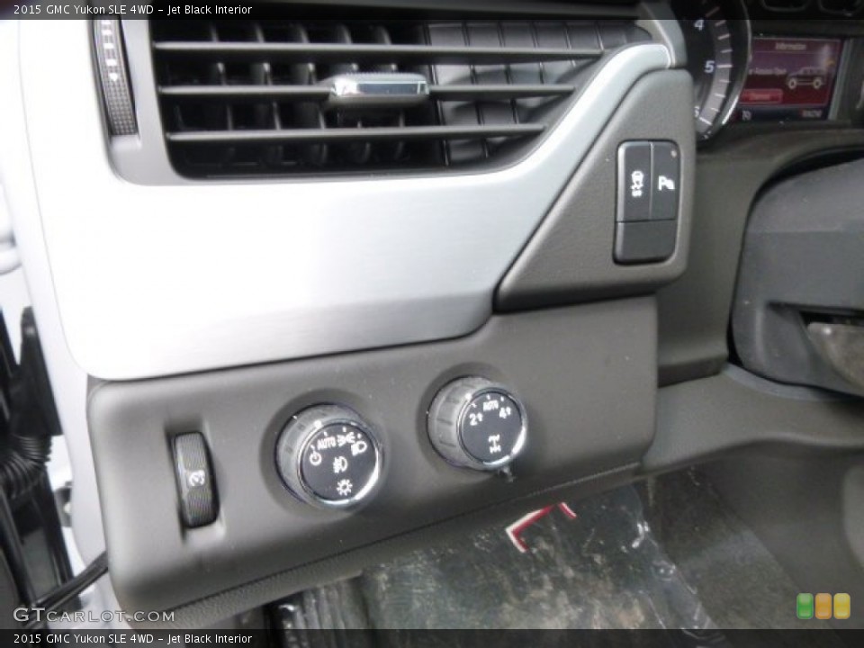 Jet Black Interior Controls for the 2015 GMC Yukon SLE 4WD #91577627