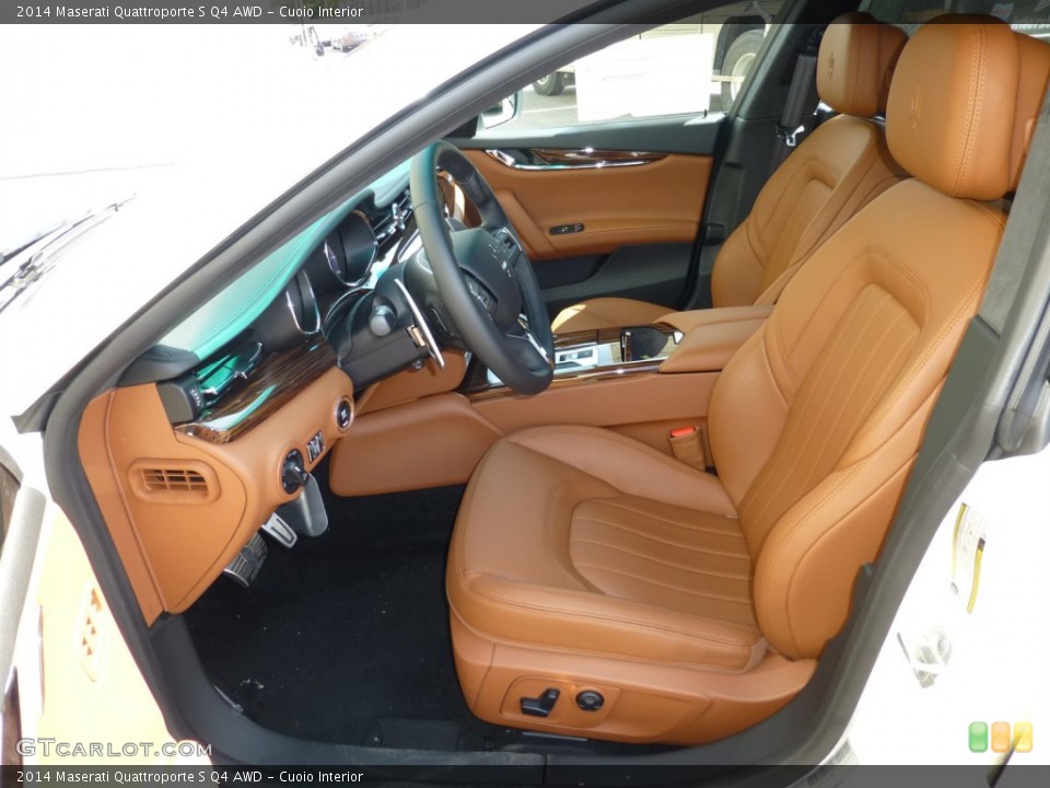 Cuoio Interior Photo for the 2014 Maserati Quattroporte S Q4 AWD #91577885