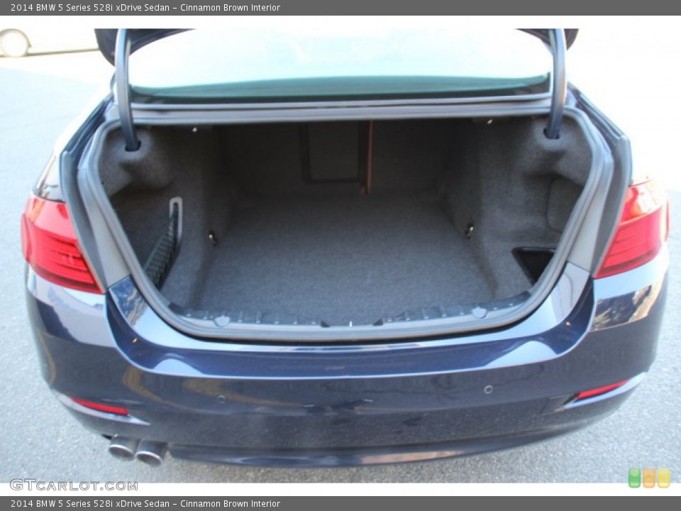 Cinnamon Brown Interior Trunk for the 2014 BMW 5 Series 528i xDrive Sedan #91579127