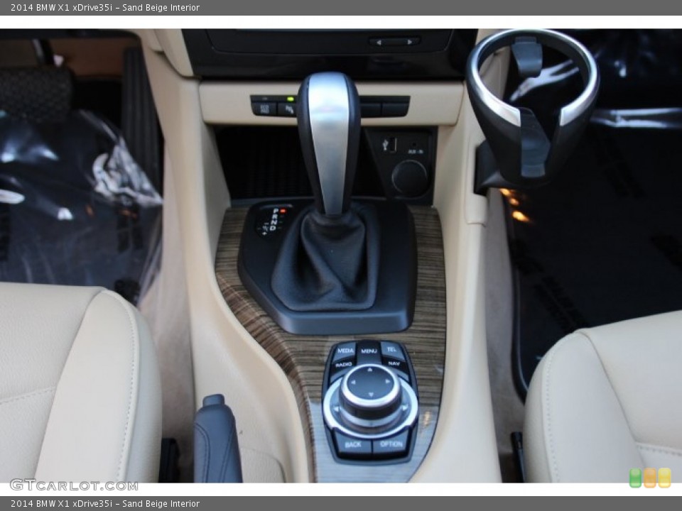 Sand Beige Interior Transmission for the 2014 BMW X1 xDrive35i #91579580