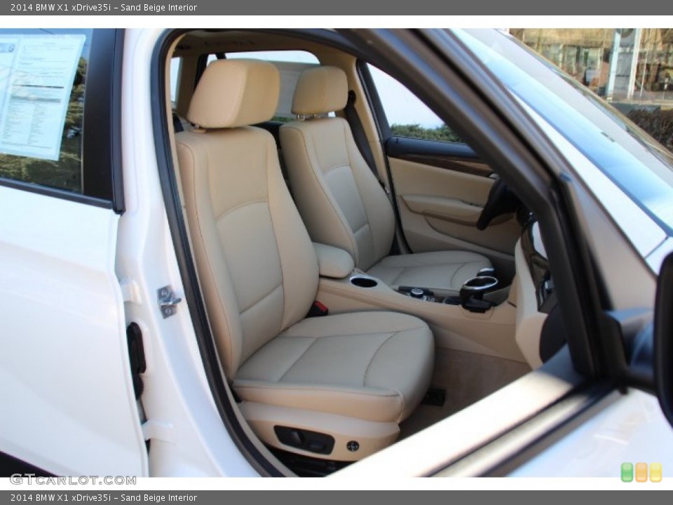 Sand Beige Interior Front Seat for the 2014 BMW X1 xDrive35i #91579778