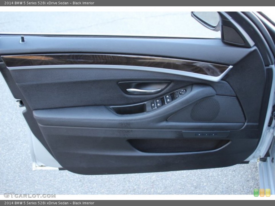 Black Interior Door Panel for the 2014 BMW 5 Series 528i xDrive Sedan #91581143