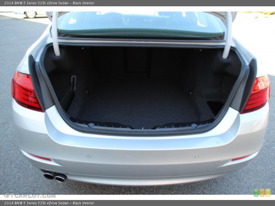 Black Interior Trunk for the 2014 BMW 5 Series 528i xDrive Sedan #91581353