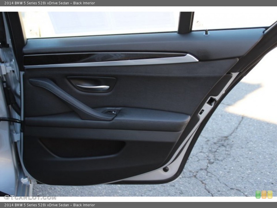 Black Interior Door Panel for the 2014 BMW 5 Series 528i xDrive Sedan #91581392