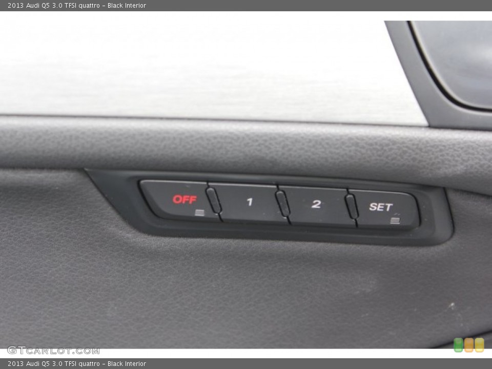 Black Interior Controls for the 2013 Audi Q5 3.0 TFSI quattro #91584974