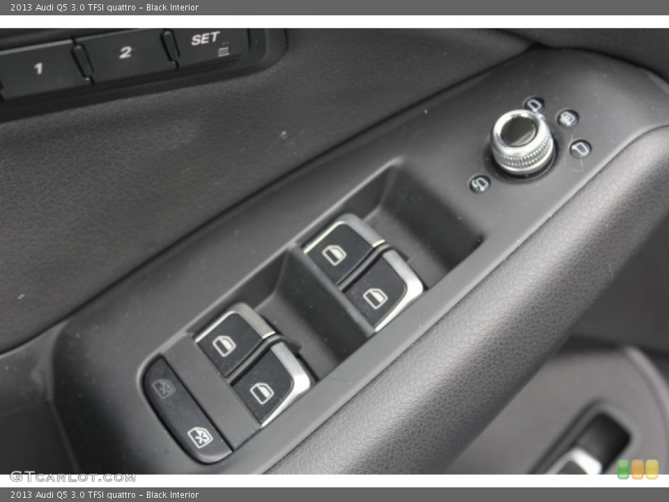 Black Interior Controls for the 2013 Audi Q5 3.0 TFSI quattro #91584995