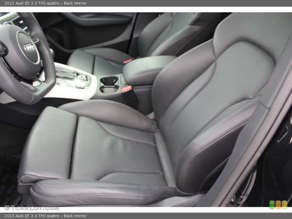 Black Interior Front Seat for the 2013 Audi Q5 3.0 TFSI quattro #91585064