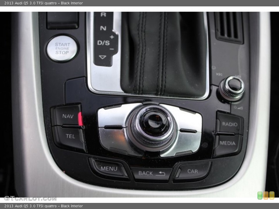 Black Interior Controls for the 2013 Audi Q5 3.0 TFSI quattro #91585277