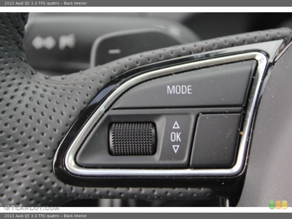 Black Interior Controls for the 2013 Audi Q5 3.0 TFSI quattro #91585334
