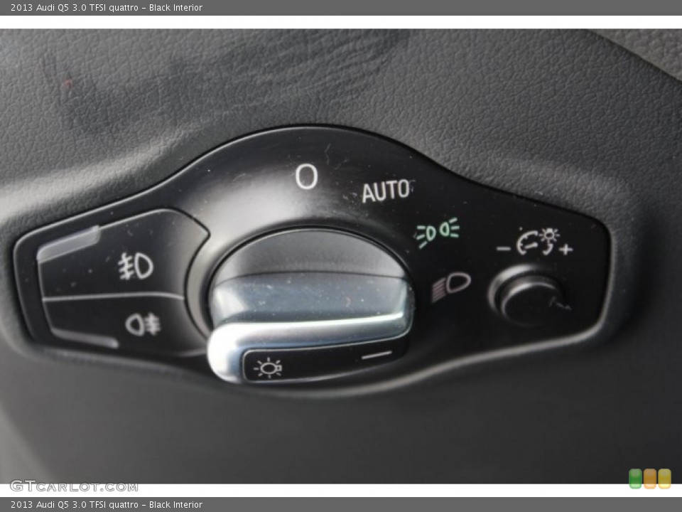 Black Interior Controls for the 2013 Audi Q5 3.0 TFSI quattro #91585364