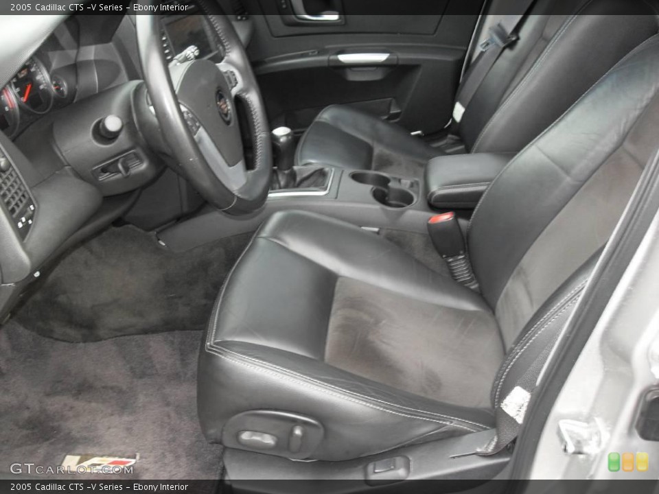 Ebony Interior Photo for the 2005 Cadillac CTS -V Series #9158923