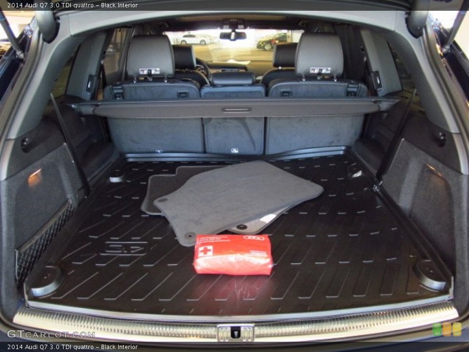 Black Interior Trunk for the 2014 Audi Q7 3.0 TDI quattro #91590935