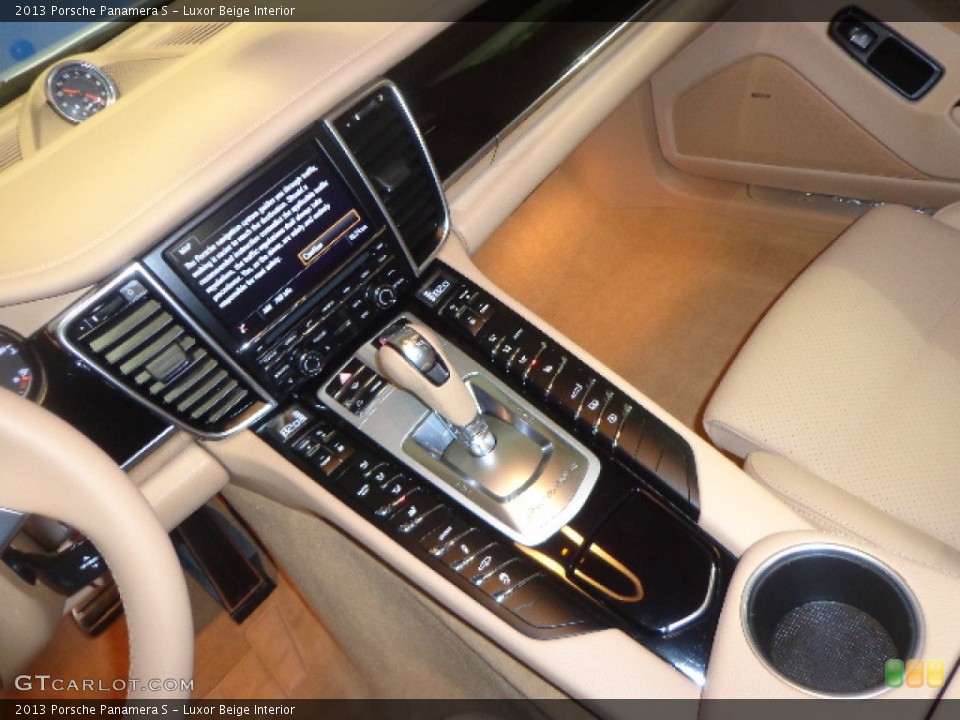 Luxor Beige Interior Transmission for the 2013 Porsche Panamera S #91596461
