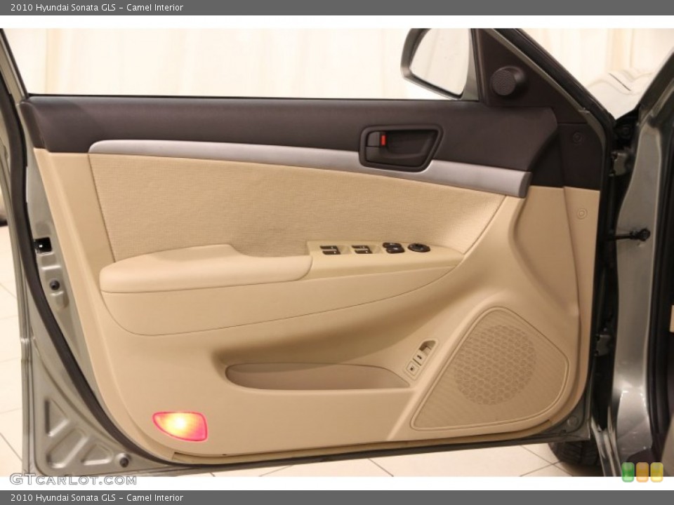 Camel Interior Door Panel for the 2010 Hyundai Sonata GLS #91604496
