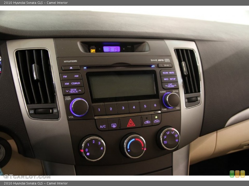 Camel Interior Controls for the 2010 Hyundai Sonata GLS #91604604