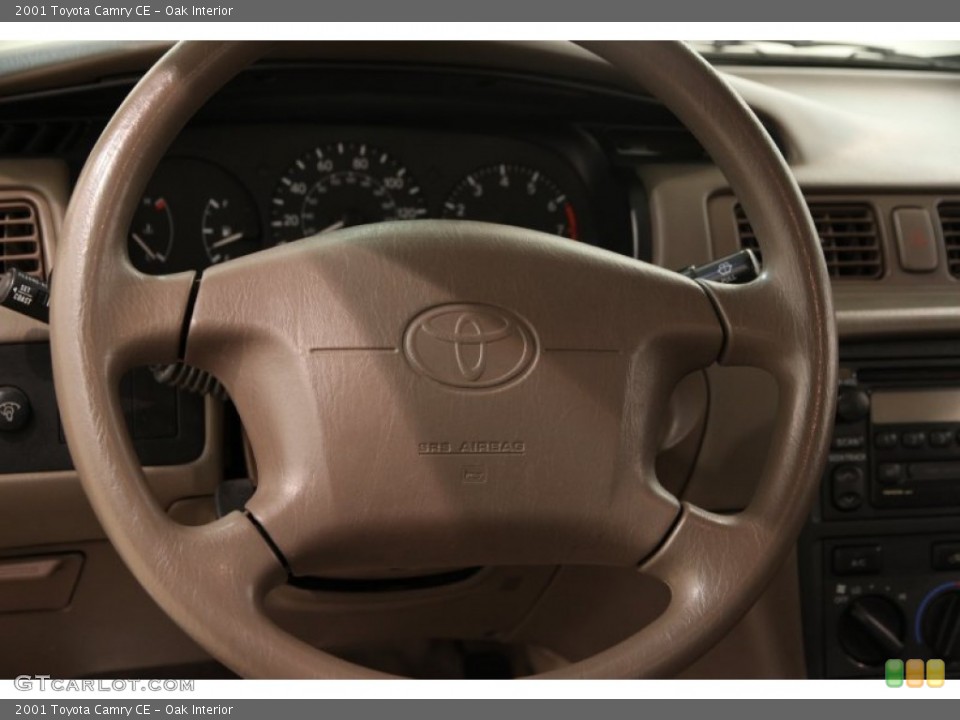Oak Interior Steering Wheel for the 2001 Toyota Camry CE #91604925