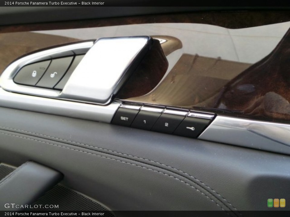 Black Interior Controls for the 2014 Porsche Panamera Turbo Executive #91614672
