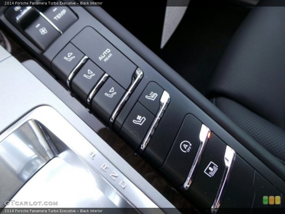 Black Interior Controls for the 2014 Porsche Panamera Turbo Executive #91614966