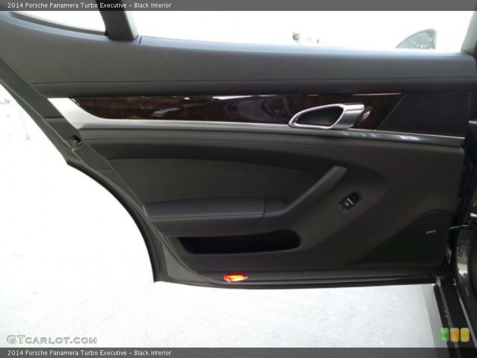 Black Interior Door Panel for the 2014 Porsche Panamera Turbo Executive #91615011