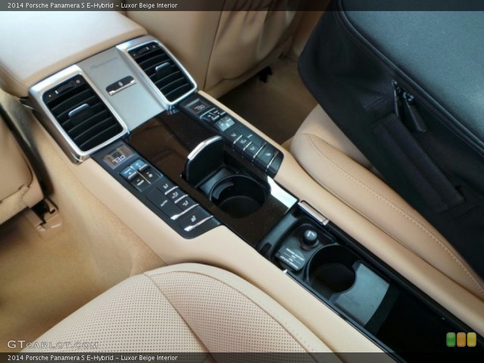 Luxor Beige Interior Controls for the 2014 Porsche Panamera S E-Hybrid #91616028