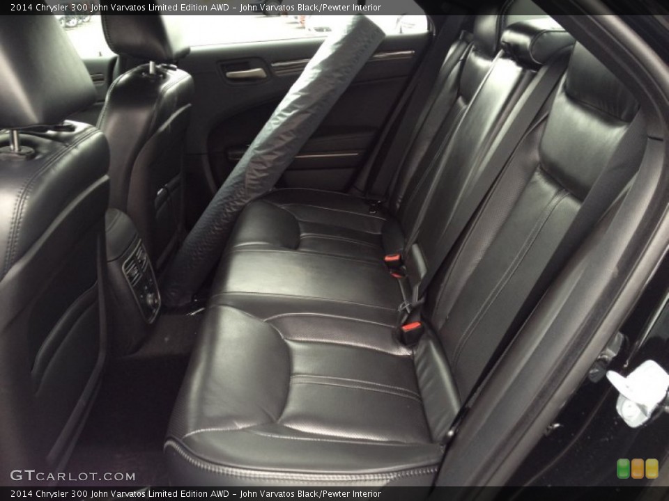 John Varvatos Black/Pewter Interior Rear Seat for the 2014 Chrysler 300 John Varvatos Limited Edition AWD #91616838