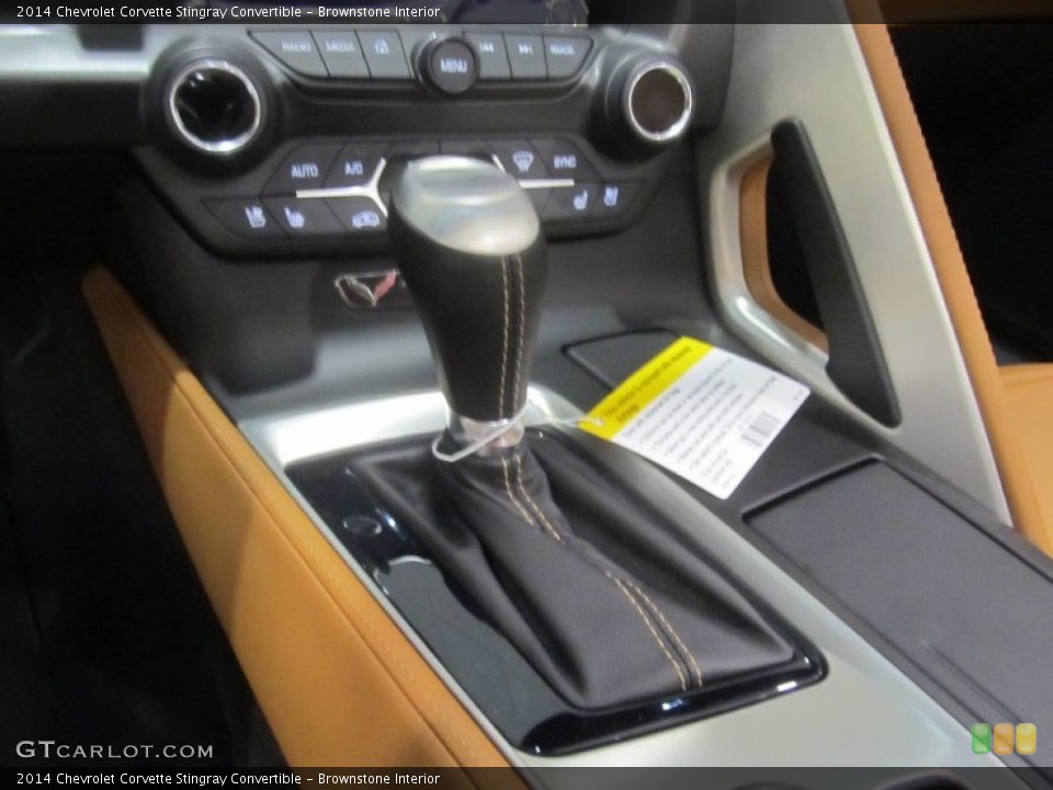 Brownstone Interior Transmission for the 2014 Chevrolet Corvette Stingray Convertible #91622361
