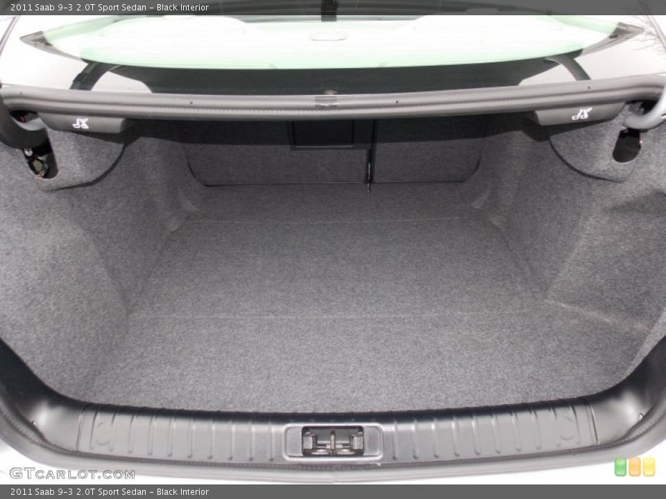 Black Interior Trunk for the 2011 Saab 9-3 2.0T Sport Sedan #91622634