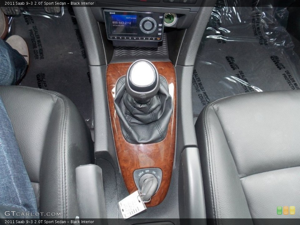 Black Interior Transmission for the 2011 Saab 9-3 2.0T Sport Sedan #91622766