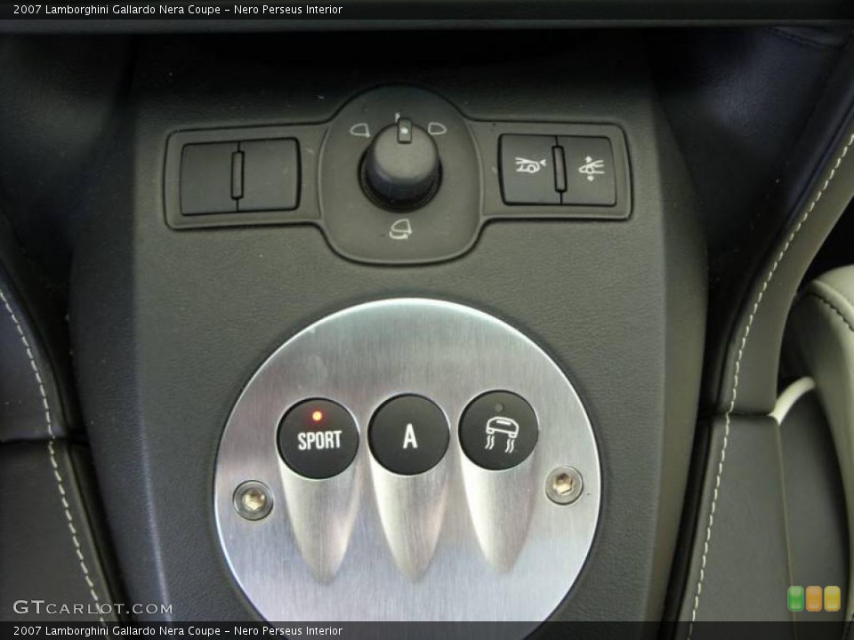 Nero Perseus Interior Transmission for the 2007 Lamborghini Gallardo Nera Coupe #9162312