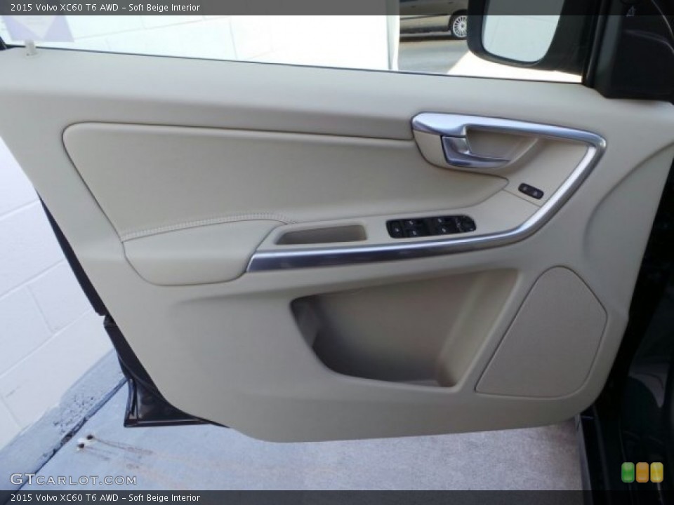 Soft Beige Interior Door Panel for the 2015 Volvo XC60 T6 AWD #91625385