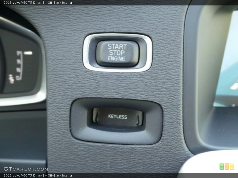 Off-Black Interior Controls for the 2015 Volvo V60 T5 Drive-E #91626204