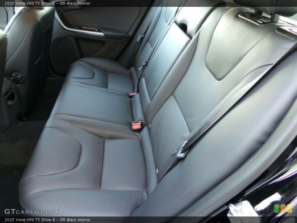Off-Black Interior Rear Seat for the 2015 Volvo V60 T5 Drive-E #91626315