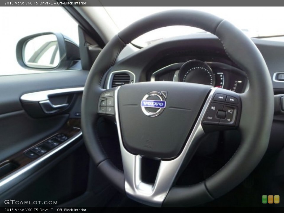 Off-Black Interior Steering Wheel for the 2015 Volvo V60 T5 Drive-E #91626369