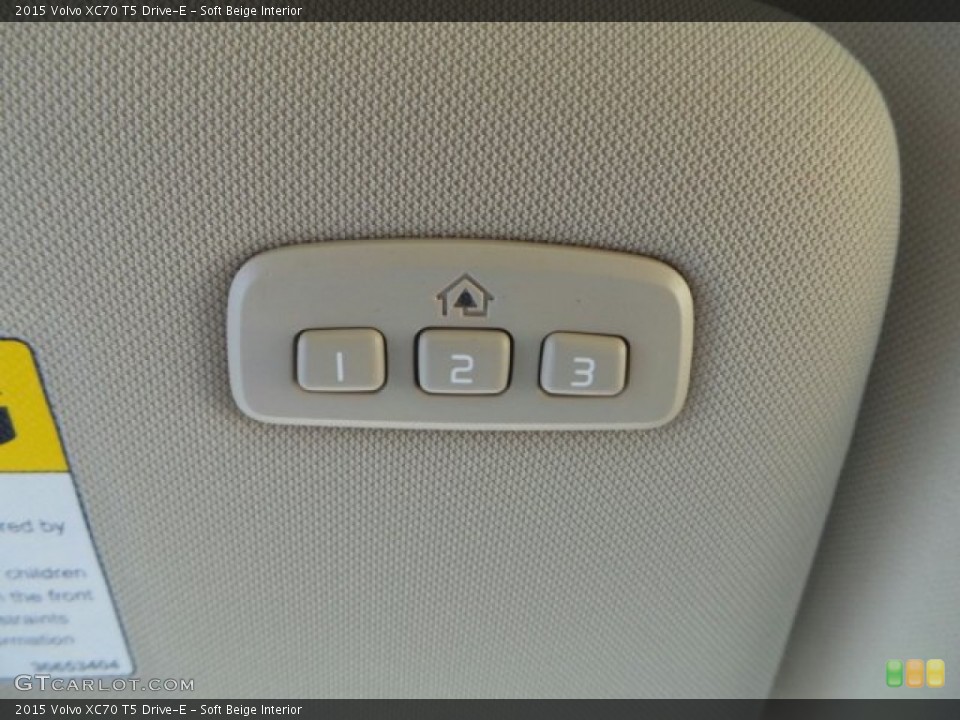 Soft Beige Interior Controls for the 2015 Volvo XC70 T5 Drive-E #91626840