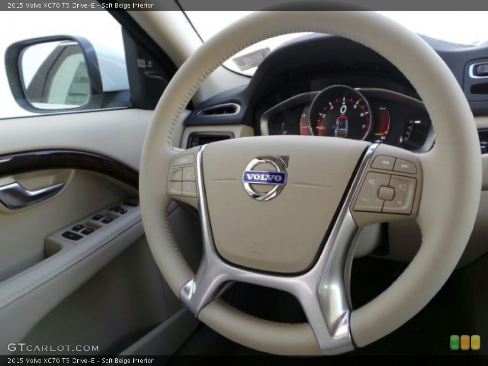 Soft Beige Interior Steering Wheel for the 2015 Volvo XC70 T5 Drive-E #91627050
