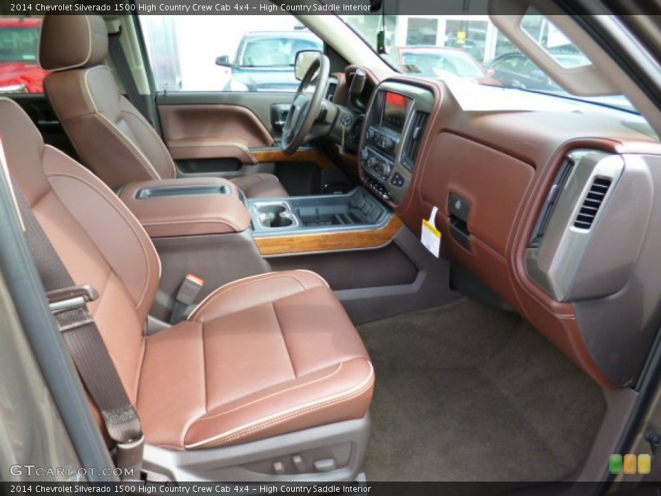 High Country Saddle Interior Front Seat for the 2014 Chevrolet Silverado 1500 High Country Crew Cab 4x4 #91627791