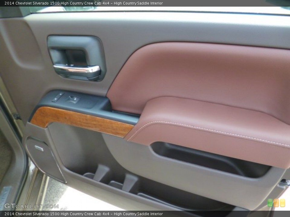 High Country Saddle Interior Door Panel for the 2014 Chevrolet Silverado 1500 High Country Crew Cab 4x4 #91627845