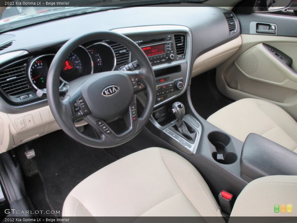 Beige Interior Photo for the 2012 Kia Optima LX #91629726