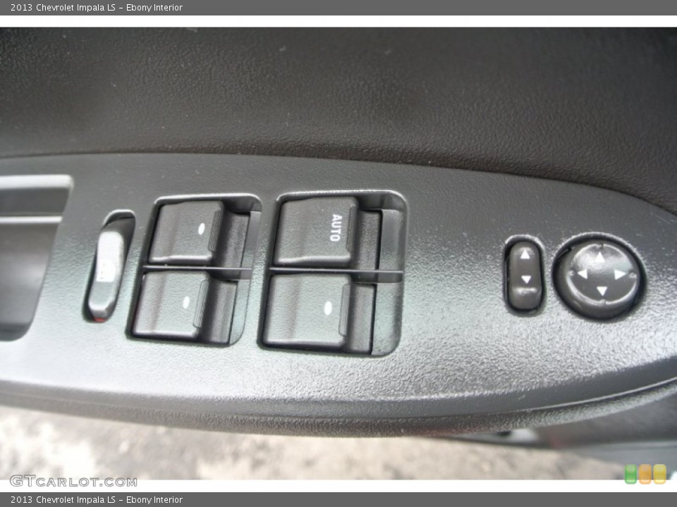 Ebony Interior Controls for the 2013 Chevrolet Impala LS #91638468