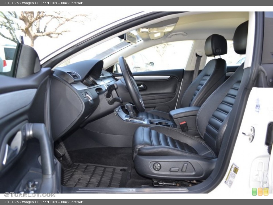 Black Interior Photo for the 2013 Volkswagen CC Sport Plus #91642167