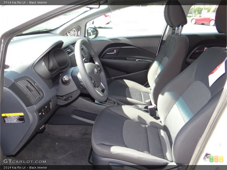 Black Interior Photo for the 2014 Kia Rio LX #91643933