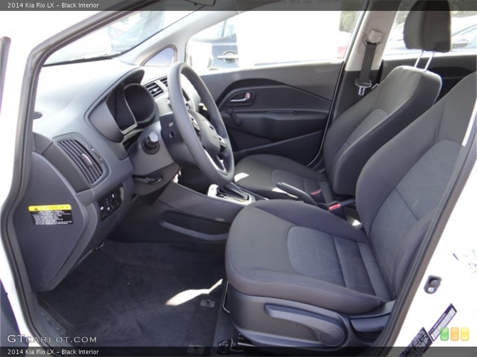 Black Interior Photo for the 2014 Kia Rio LX #91645127