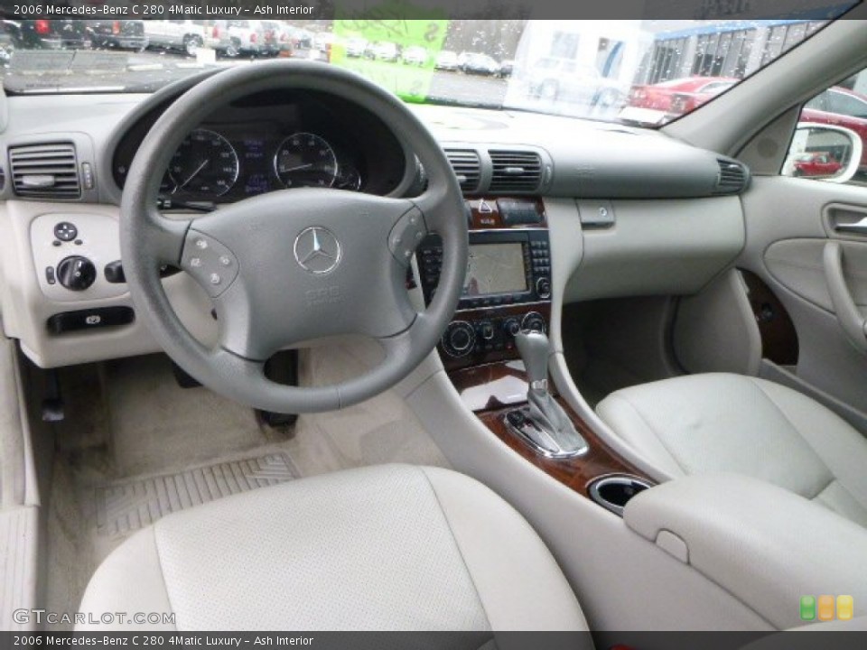 Ash Interior Prime Interior for the 2006 Mercedes-Benz C 280 4Matic Luxury #91649660