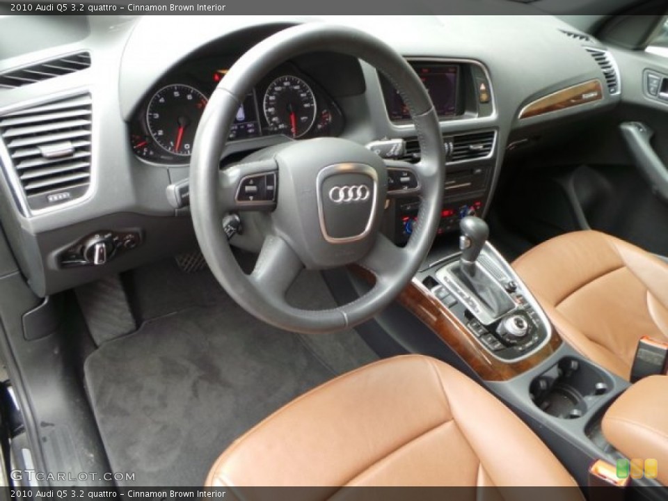 Cinnamon Brown Interior Photo for the 2010 Audi Q5 3.2 quattro #91651181