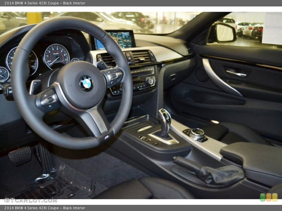 Black Interior Photo for the 2014 BMW 4 Series 428i Coupe #91653701