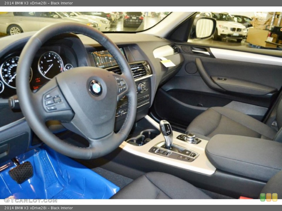 Black Interior Photo for the 2014 BMW X3 xDrive28i #91654142