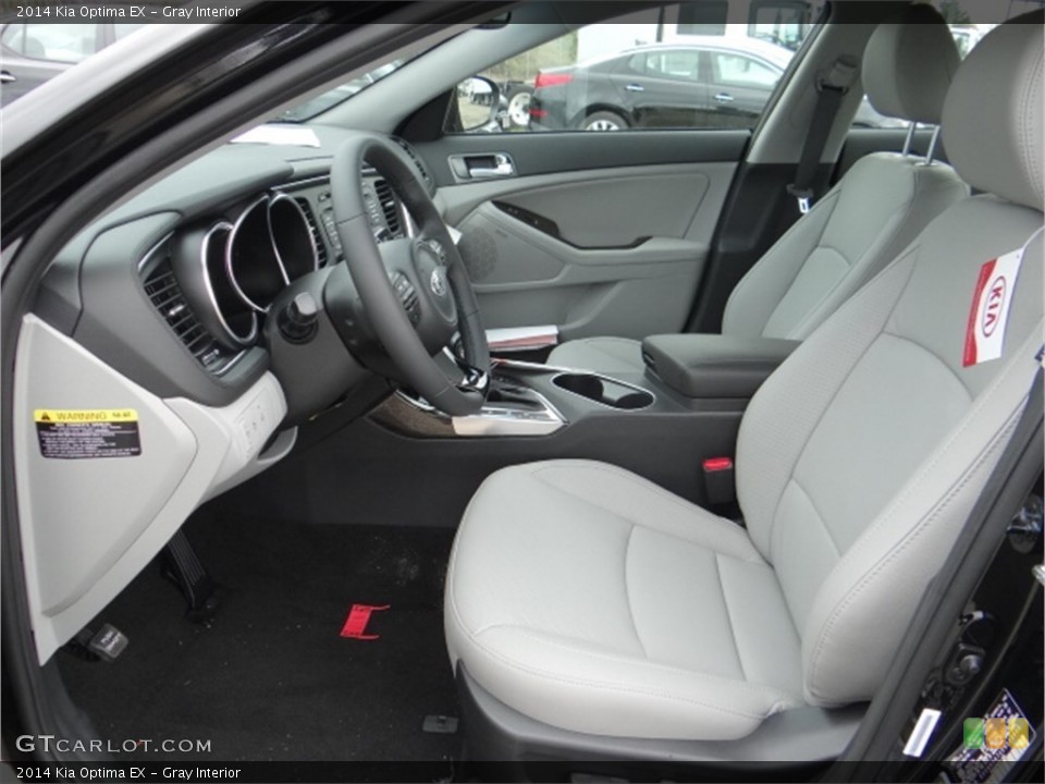 Gray Interior Front Seat for the 2014 Kia Optima EX #91656290