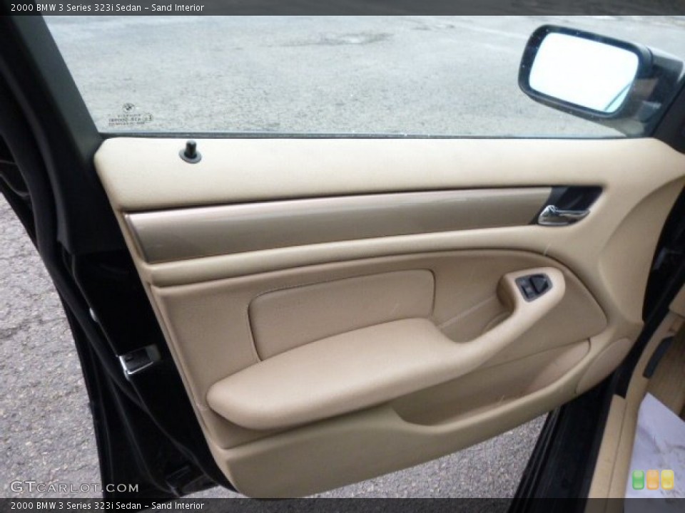 Sand Interior Door Panel for the 2000 BMW 3 Series 323i Sedan #91660250